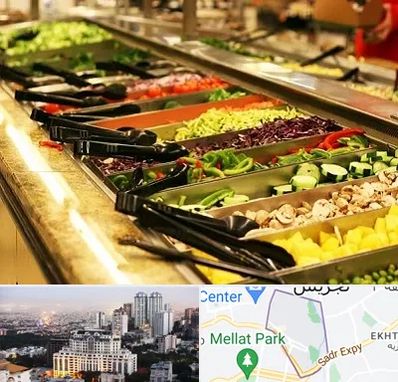 سالاد بار در الهیه