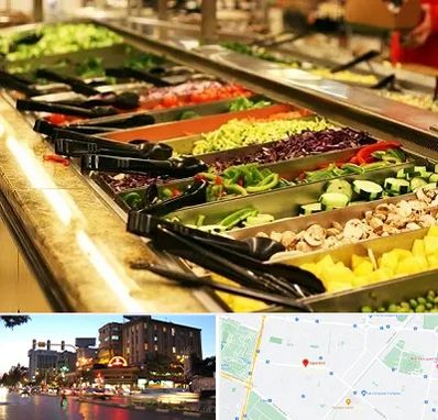 سالاد بار در بلوار سجاد مشهد