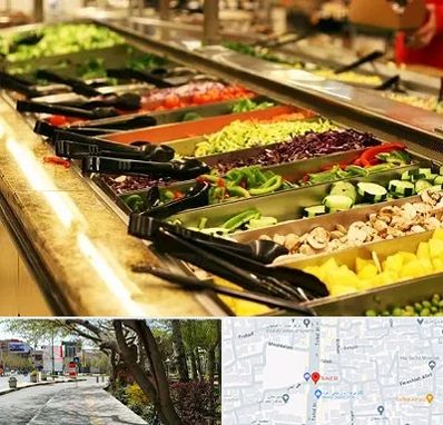 سالاد بار در خیابان توحید اصفهان