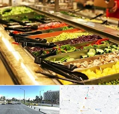 سالاد بار در بلوار کلاهدوز مشهد