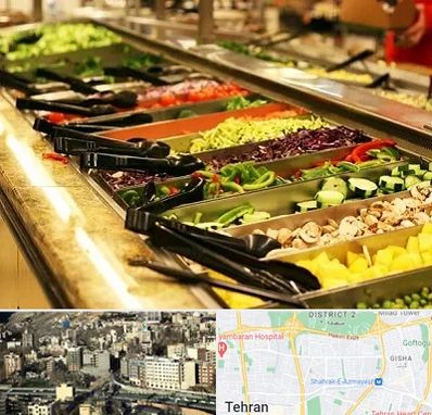 سالاد بار در مرزداران