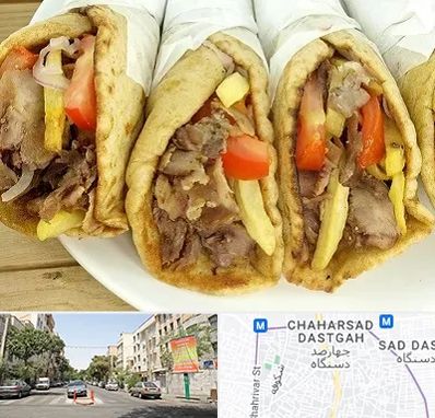 کباب ترکی در چهارصد دستگاه