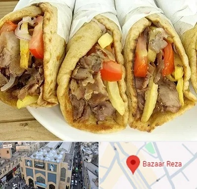 کباب ترکی در بازار رضا مشهد