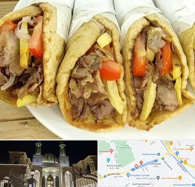 کباب ترکی در زرگری شیراز