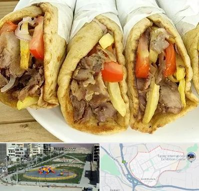 کباب ترکی در مرزداران تبریز