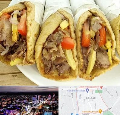 کباب ترکی در گلسار رشت