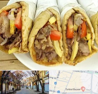 کباب ترکی در تربیت تبریز