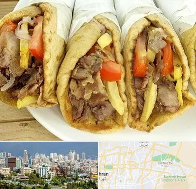 کباب ترکی در شرق تهران