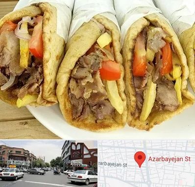 کباب ترکی در خیابان آذربایجان