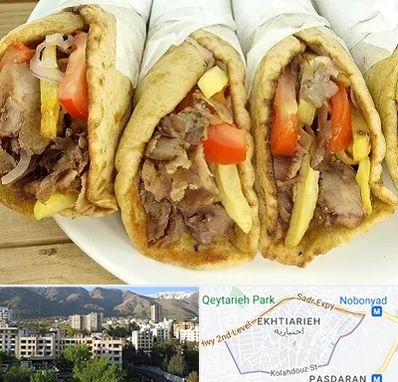 کباب ترکی در اختیاریه