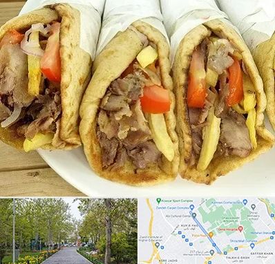 کباب ترکی در قدوسی غربی شیراز