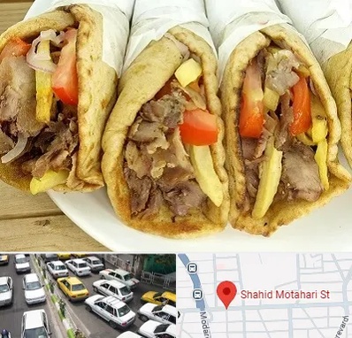 کباب ترکی در مطهری تهران