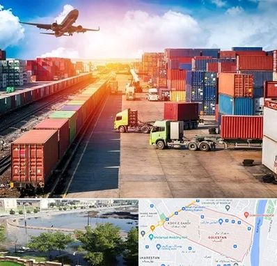 شرکت ترخیص کالا در گلستان اهواز