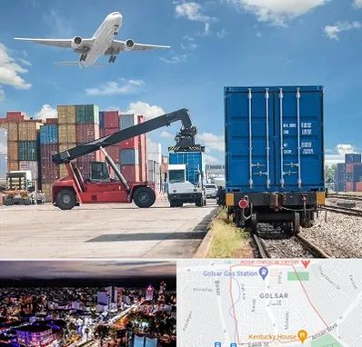 شرکت حمل و نقل بین المللی در گلسار رشت