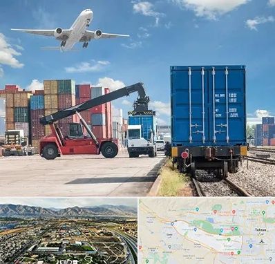 شرکت حمل و نقل بین المللی در منطقه 21 تهران 