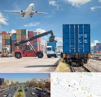 شرکت حمل و نقل بین المللی در بلوار معلم مشهد