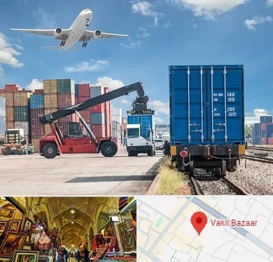 شرکت حمل و نقل بین المللی در بازار وکیل شیراز