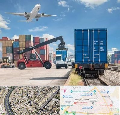 شرکت حمل و نقل بین المللی در شهرک غرب مشهد