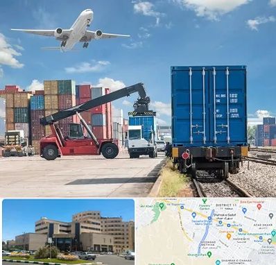 شرکت حمل و نقل بین المللی در صیاد شیرازی مشهد