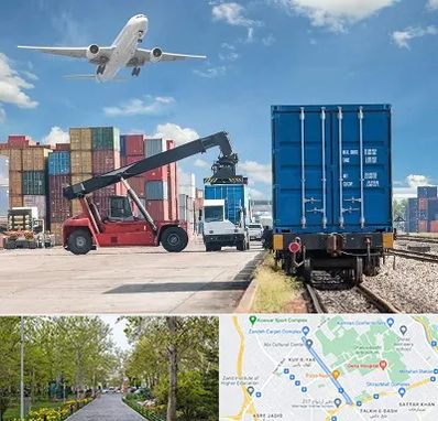 شرکت حمل و نقل بین المللی در قدوسی غربی شیراز