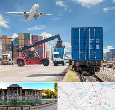 شرکت حمل و نقل بین المللی در عفیف آباد شیراز