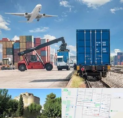 شرکت حمل و نقل بین المللی در مرداویج اصفهان