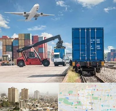 شرکت حمل و نقل بین المللی در منطقه 5 تهران
