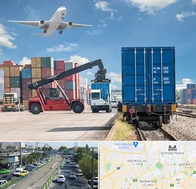 شرکت حمل و نقل بین المللی در جنوب تهران