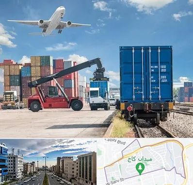 شرکت حمل و نقل بین المللی در سعادت آباد