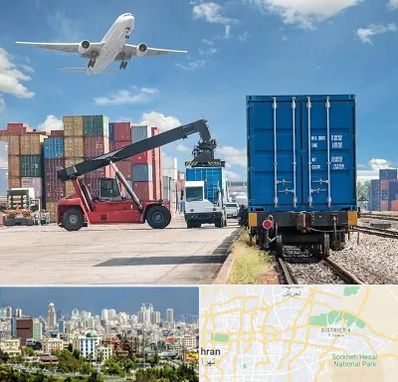 شرکت حمل و نقل بین المللی در شرق تهران