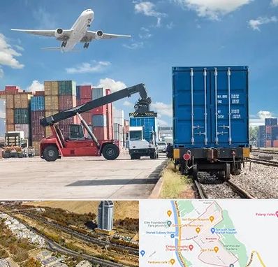 شرکت حمل و نقل بین المللی در خیابان نیایش شیراز