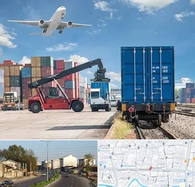 شرکت حمل و نقل بین المللی در ضیابری رشت