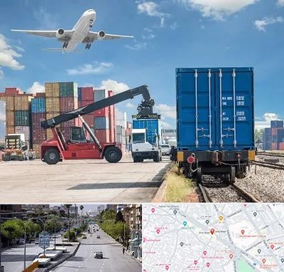 شرکت حمل و نقل بین المللی در خیابان زند شیراز