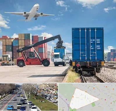 شرکت حمل و نقل بین المللی در احمدآباد مشهد