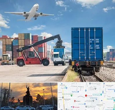 شرکت حمل و نقل بین المللی در میدان حر