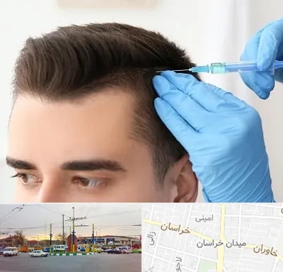 مزوتراپی مو در میدان خراسان