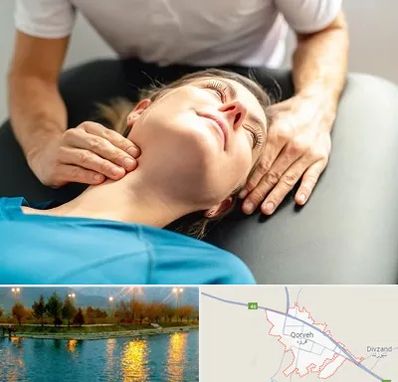 فیزیوتراپی گردن در قروه