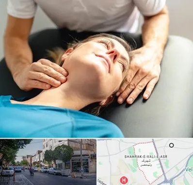 فیزیوتراپی گردن در شهرک ولیعصر