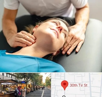 فیزیوتراپی گردن در سی تیر