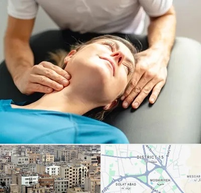فیزیوتراپی گردن در جنوب شرق تهران