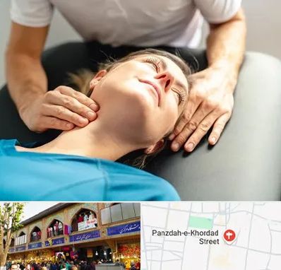 فیزیوتراپی گردن در 15 خرداد