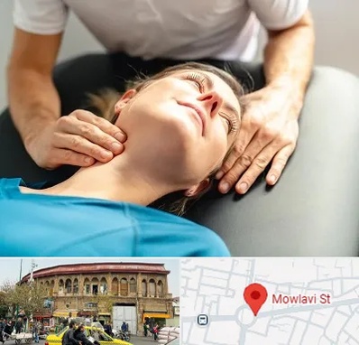 فیزیوتراپی گردن در مولوی