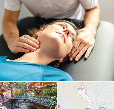 فیزیوتراپی گردن در درکه