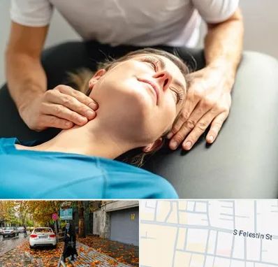 فیزیوتراپی گردن در خیابان فلسطین