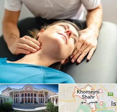 فیزیوتراپی گردن در خمینی شهر
