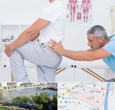فیزیوتراپی کمردرد در گلستان اهواز
