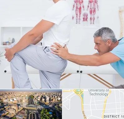 فیزیوتراپی کمردرد در استاد معین