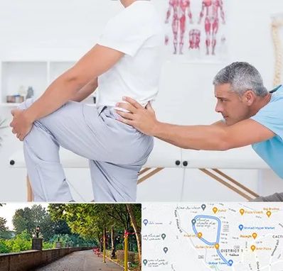 فیزیوتراپی کمردرد در فلکه گاز رشت