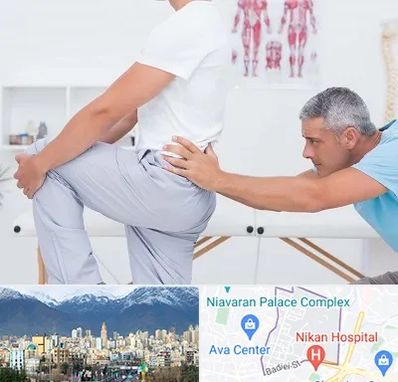 فیزیوتراپی کمردرد در آجودانیه