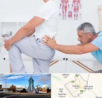 فیزیوتراپی کمردرد در تایباد